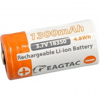 Аккумулятор EAGLETAC 18350 PCB 1300 мАч Аккумулятор EAGLETAC 18350 PCB 1300 мАч
