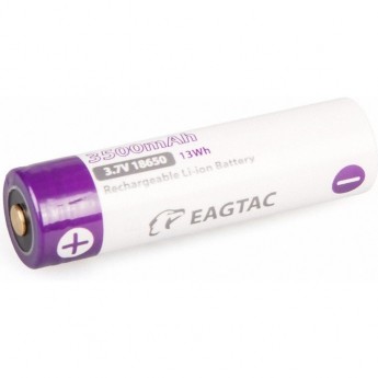 Аккумулятор EAGLETAC 18650 PCB 3500 мАч, защищенный Аккумулятор EAGLETAC 18650 PCB 3500 мАч, защищенный