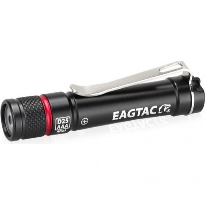 Карманный фонарь EAGLETAC D25AAA XP-G2, холодный свет, красное кольцо 6941368219762
